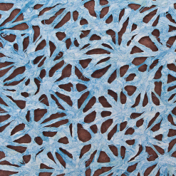 Spiderweb Woven Barkskin™ Cobalt | Wall coverings / wallpapers | Caba Barkskin