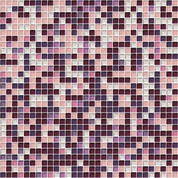 Sfumature 10x10 Porpora | Glas Mosaike | Mosaico+