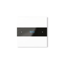 Deseo intelligent thermostat - satin white | KNX-Systems | Basalte
