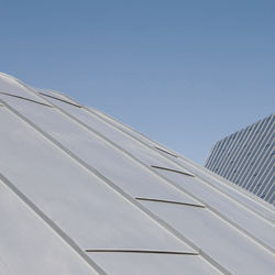 Roof covering | Angled standing seam
