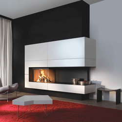 PURE 90 ECK | Closed fireplaces | Attika Feuer