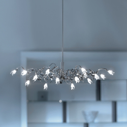 Guirlande oval suspension 15 | Ceiling suspended chandeliers | HARCO LOOR