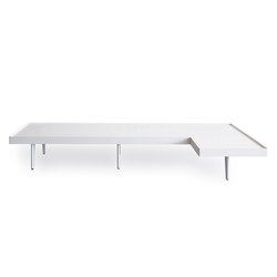 Toffoli low table double | Tabletop free form | Imamura Design