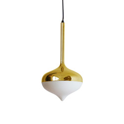 Spun Small Pendant Lamp Gold | Lighting objects | Evie Group