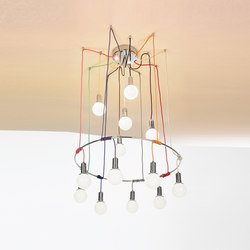 Idea crome ring | Suspended lights | Vesoi