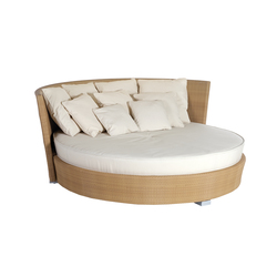 Romantic | Sun Bed Without Umbrella | Seat upholstered | Point