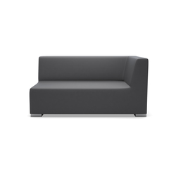 Block 80 Corner 1 Seater | with armrests | Design2Chill