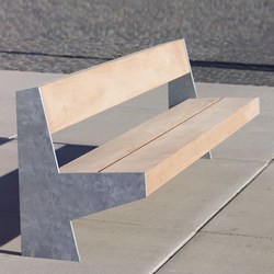 Versio juno Bench with seat LARGE | Seating | Westeifel Werke