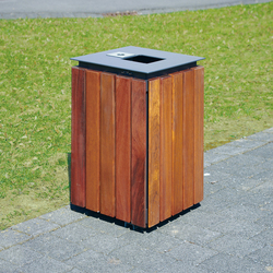 Urbanis Litter bin square 50 l | Waste baskets | Westeifel Werke