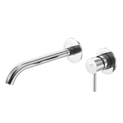 100 1820 Wall mounted single lever basin mixer | Wash basin taps | Steinberg
