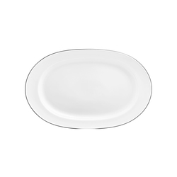 WAGENFELD SCHWARZE LINIE Platter oval | Vaisselle | FÜRSTENBERG