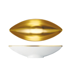 MY CHINA! TREASURE GOLD Hors d'oeuvre dish spindle | Dining-table accessories | FÜRSTENBERG