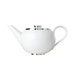 MY CHINA! TREASURE PLATINUM Teapot with tea strainer | Dinnerware | FÜRSTENBERG