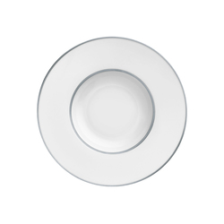 CARLO PLATINO Plate deep | Dinnerware | FÜRSTENBERG