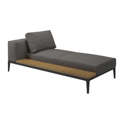 Grid Left/Right Chaise Unit | Sun loungers | Gloster Furniture GmbH