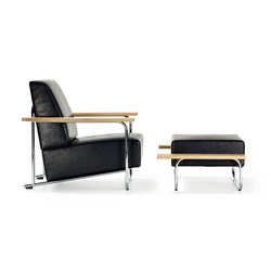 Lovell Easy Chair Steel | Armchairs | VS