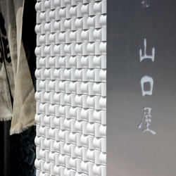 Ichimatsu MA-A in-situ | Ceramic tiles | Kenzan