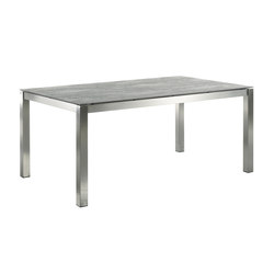 Classic Stainless Steel Ceramic Dining Table | Tavoli pranzo | solpuri