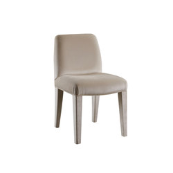 Isotta low padded backrest chair | Chairs | Promemoria