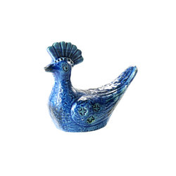 Rimini Blu Figura pavoncella | Objects | Bitossi Ceramiche