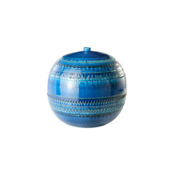 Rimini Blu Vaso a palla | Dining-table accessories | Bitossi Ceramiche