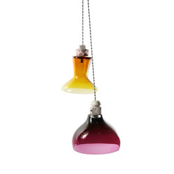 Glass Lights | Yellow fuchsia cluster | Suspended lights | Utopia and Utility