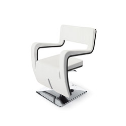 Black Tsu | MG BROSS Styling Salon Chair | Wellness furniture | GAMMA & BROSS