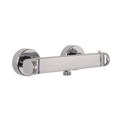 Next F4225/1 | Exposed thermostatic shower mixer without
shower set WITH METAL HANDLES | Robinetterie pour baignoire | Fima Carlo Frattini