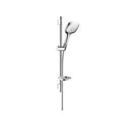 hansgrohe Raindance Select E 150 3jet hand shower/ Unica'S Puro wall bar 0.65 m set | Shower controls | Hansgrohe