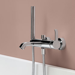 ON single lever exposed bath-shower mixer