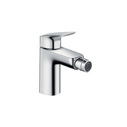 hansgrohe Logis Mezclador monomando de bidé 100 con vaciador automático | Bathroom taps | Hansgrohe