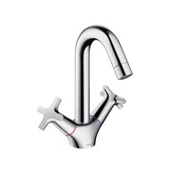 hansgrohe Logis Classic 2-handle basin mixer with pop-up waste set | Wash basin taps | Hansgrohe
