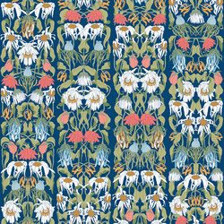 Archives Wallpaper ARC-07 Withered Flowers Color | Pattern plants / flowers | NLXL