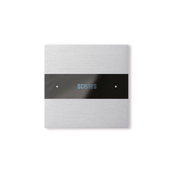 Deseo intelligent thermostat - brushed aluminium | KNX-Systems | Basalte