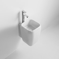 Shui half pedestal washbasin suspended | Wash basins | Ceramica Cielo