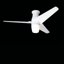 Velo hugger gloss white with 850 light | Ventilators | The Modern Fan