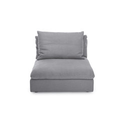 Macchiato Sofa, Small Center:Kiss Stone 181 | Modular seating elements | NORR11