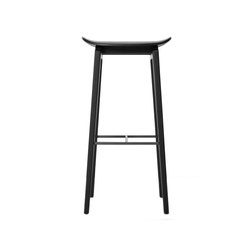 NY11 Bar Chair, Black: High 75 cm