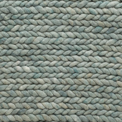 Cable 343 | Colour blue | Perletta Carpets