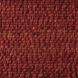 Gravel 112 | Colour red | Perletta Carpets