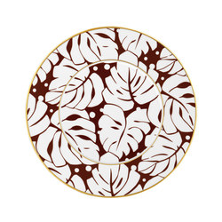 AURÉOLE COLORÉE Dinner plate | Vaisselle | FÜRSTENBERG