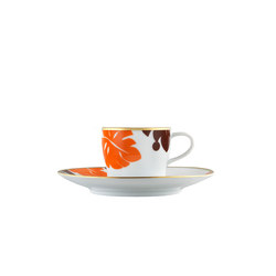 AURÉOLE COLORÉE Espresso cup, saucer | Geschirr | FÜRSTENBERG