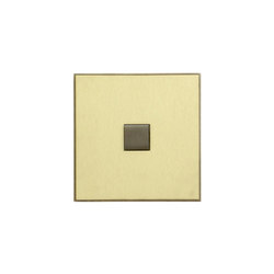 Classics by Lithoss | Immix SB1T gold bronze | Push-button switches | Lithoss