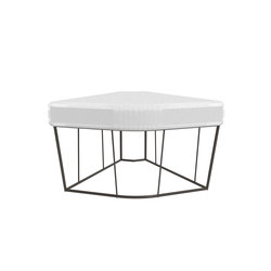 Hervé table/ corner element | Tabletop triangular | Driade