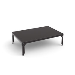 Hegoa low table M | Tabletop rectangular | Matière Grise