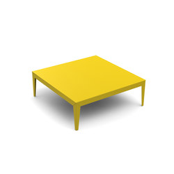 Zef low table | Tabletop square | Matière Grise