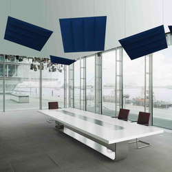 ECOwall ceiling | Sound absorbing objects | Slalom