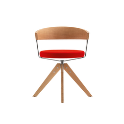 G 125 Four-legged swivel chair | Sedie | Girsberger