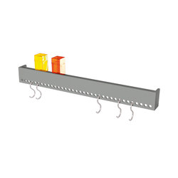 So Hooked wall rack | Hook rails | nomess copenhagen