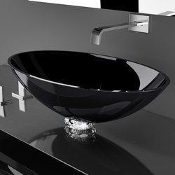 Collier | Single wash basins | Glass Design